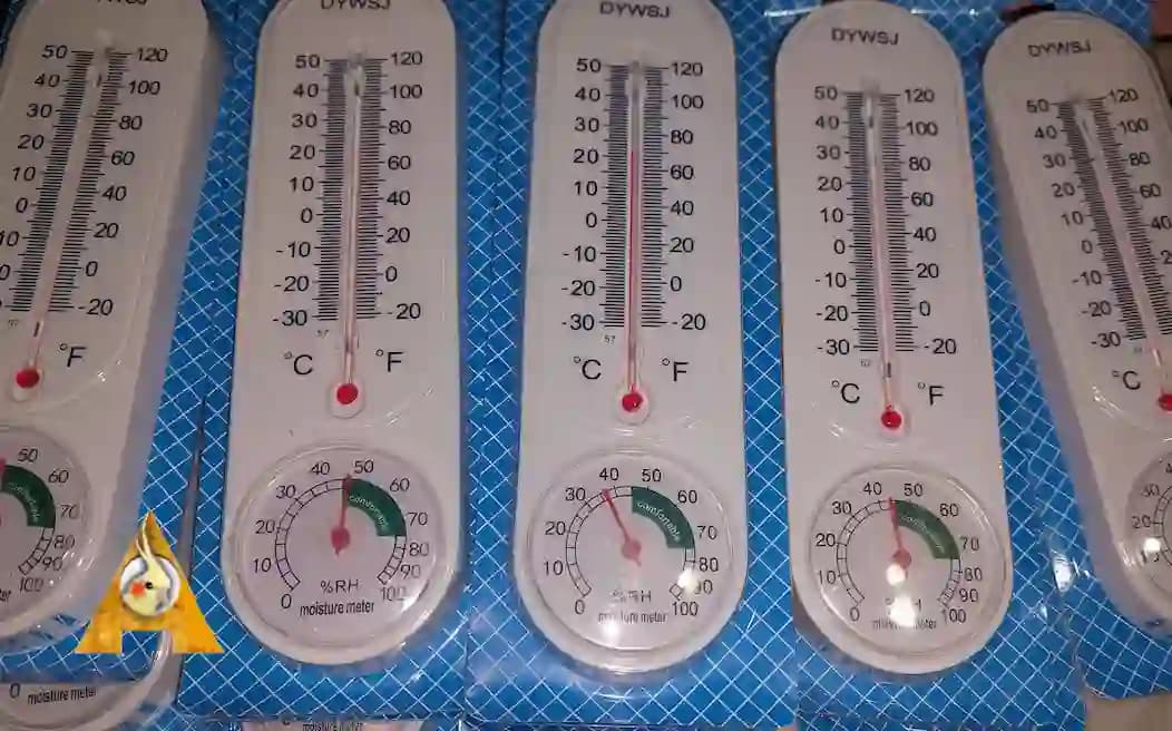 دماسنج و رطوبت سنج جیوه ای — تصویر ۲