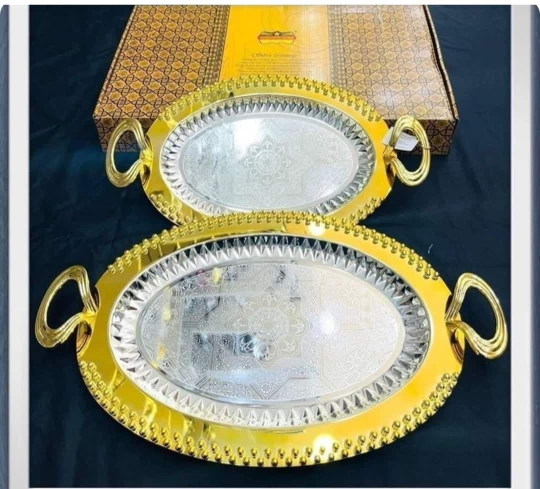 سینی پذیرایی رومانتیک هوم مدل ساچمه ای