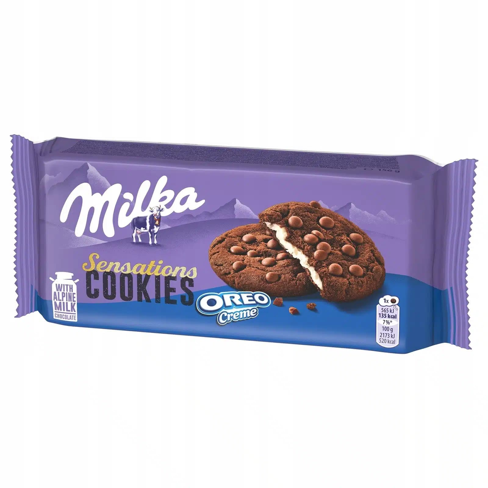 کوکی اورئو میلکا سنسیشنز Milka Sensations Cookies Oreo — تصویر ۴