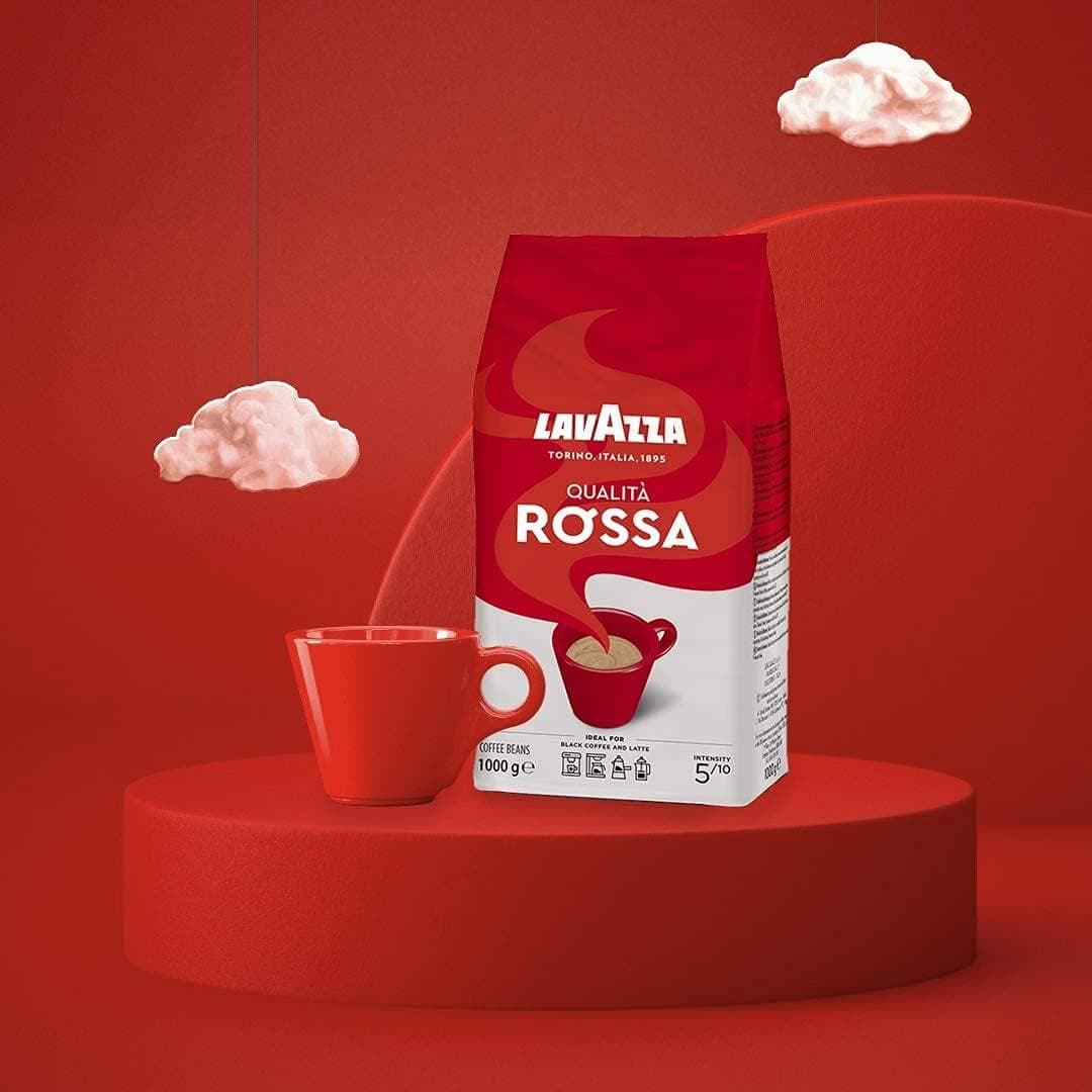 دانه قهوه لاوازا کوالیتا روسا Lavazza Qualità Rossa — تصویر ۵