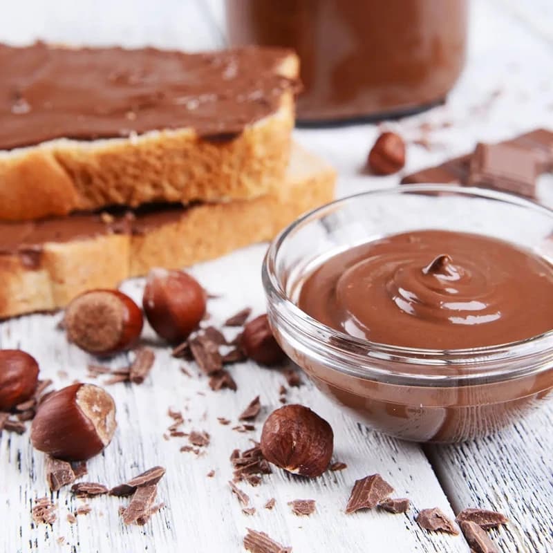 شکلات صبحانه نوتلا فرانسوی 1 کیلویی Nutella Hazelnut Cocoa — تصویر ۳