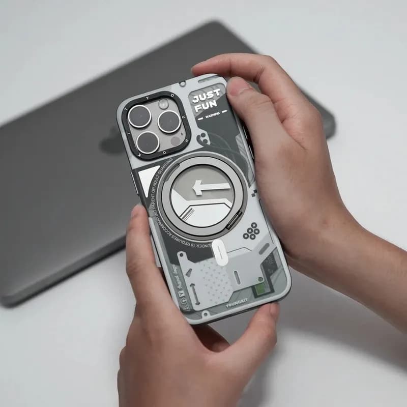 کاور یانگ کیت مدل Starship Holder Magnetic مناسب برای گوشی موبایل اپل iPhone 17 — تصویر ۶