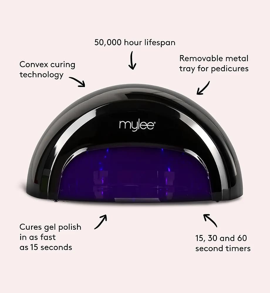 لامپ خشککن حرفهای LED برای لاک ژل ناخن مدل Mylee Pro — تصویر ۷