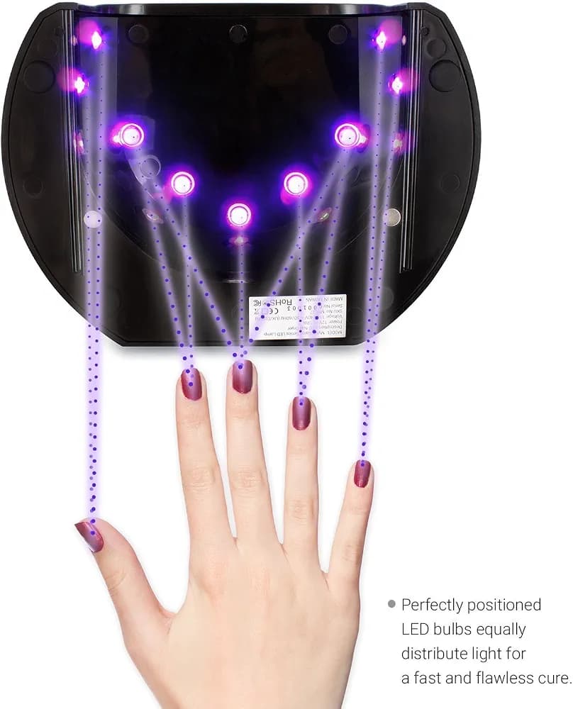 لامپ خشککن حرفهای LED برای لاک ژل ناخن مدل Mylee Pro — تصویر ۲
