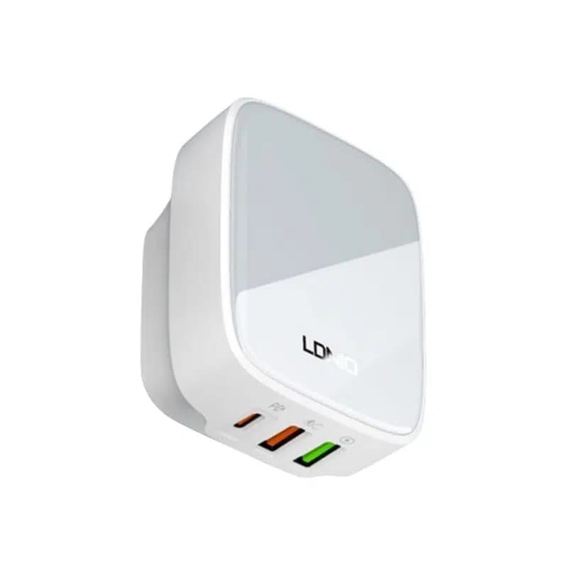 شارژر دیواری 32 وات الدینیو مدل Q334 به همراه کابل USB-C — تصویر ۴