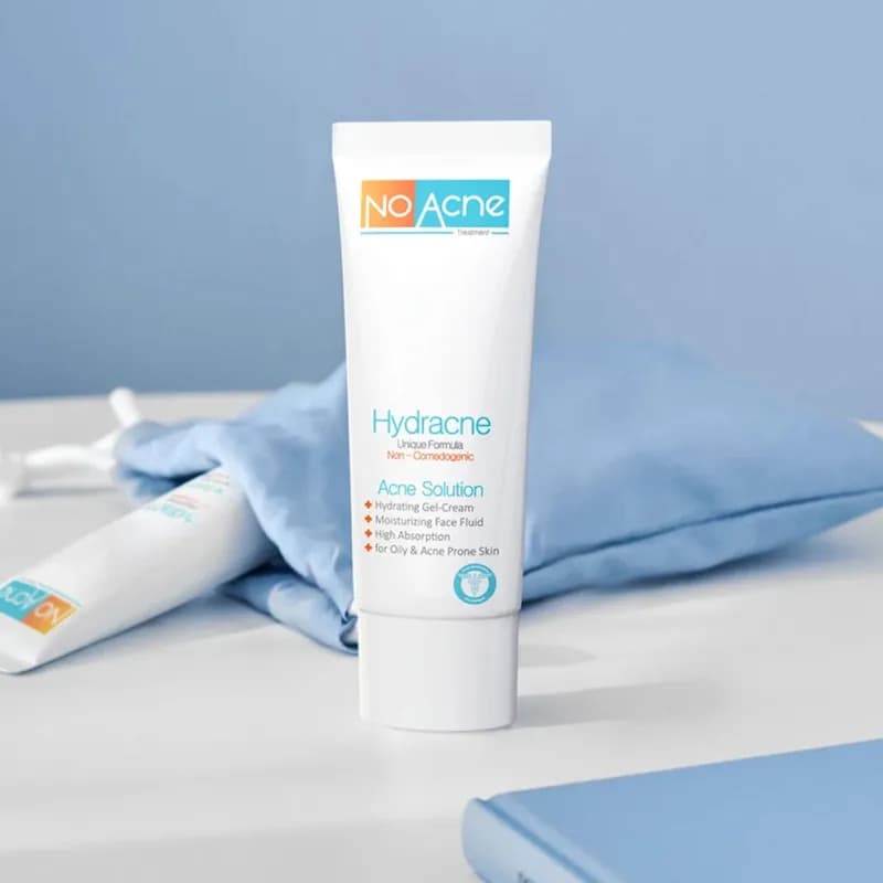 ژل کرم آبرسان صورت نو آکنه مدل Hydracne حجم 40 میلیلیتر — تصویر ۹