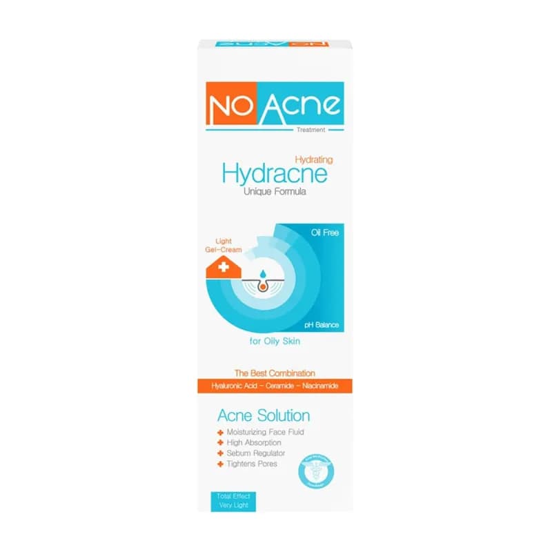 ژل کرم آبرسان صورت نو آکنه مدل Hydracne حجم 40 میلیلیتر — تصویر ۷