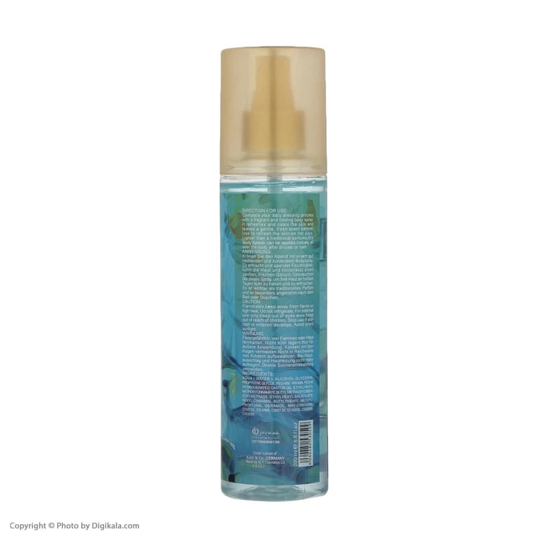 بادی اسپلش زنانه مای مدل Cool Ocean حجم 200ml — تصویر ۳