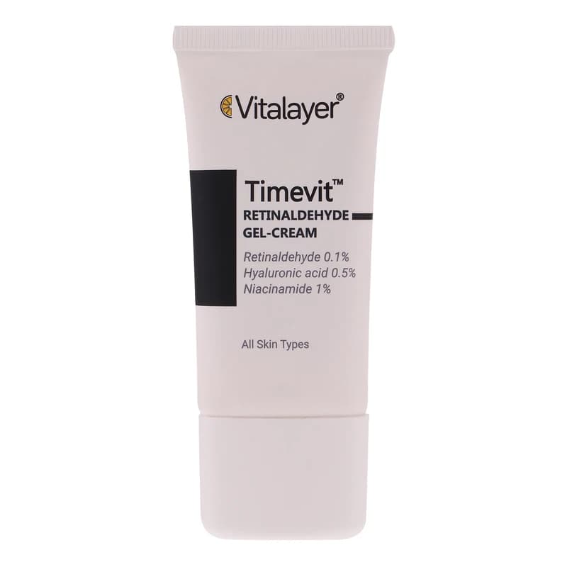 کرم ژل رتینالدئید ویتالیر مدل Timevit حجم 30 میلی لیتر — تصویر ۸