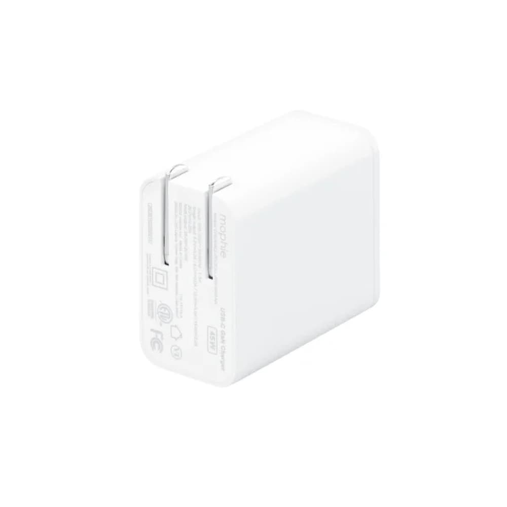 شارژر دیواری 45 وات موفی مدل Mophie SpeedPort GaN 45W Dual USB-C — تصویر ۴