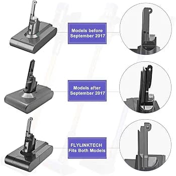 باتری جایگزین FLYLINKTECH مدل V8 با ظرفیت ۶۰۰۰ میلیآمپر ساعت — تصویر ۶