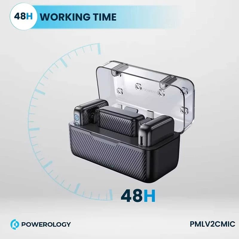 میکروفون powerology مدل PMLV2CMIC — تصویر ۵