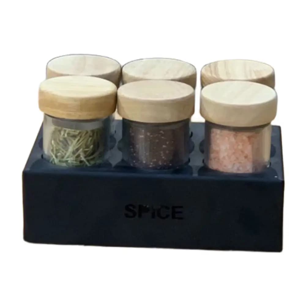 ست جا ادویه 6 پارچه SPICE