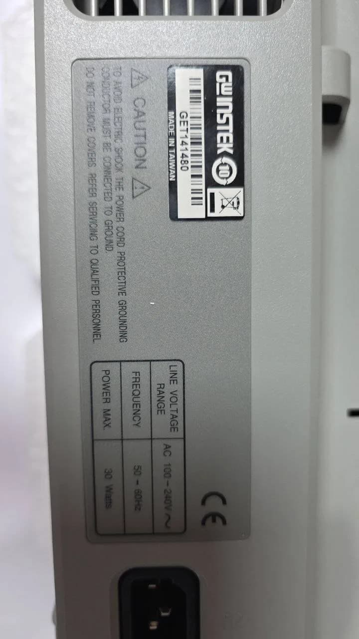 اسیلوسکوپ دیجیتال دو کانال GW Instek GDS-1072B با پهنای باند 70 مگاهرتز — تصویر ۶