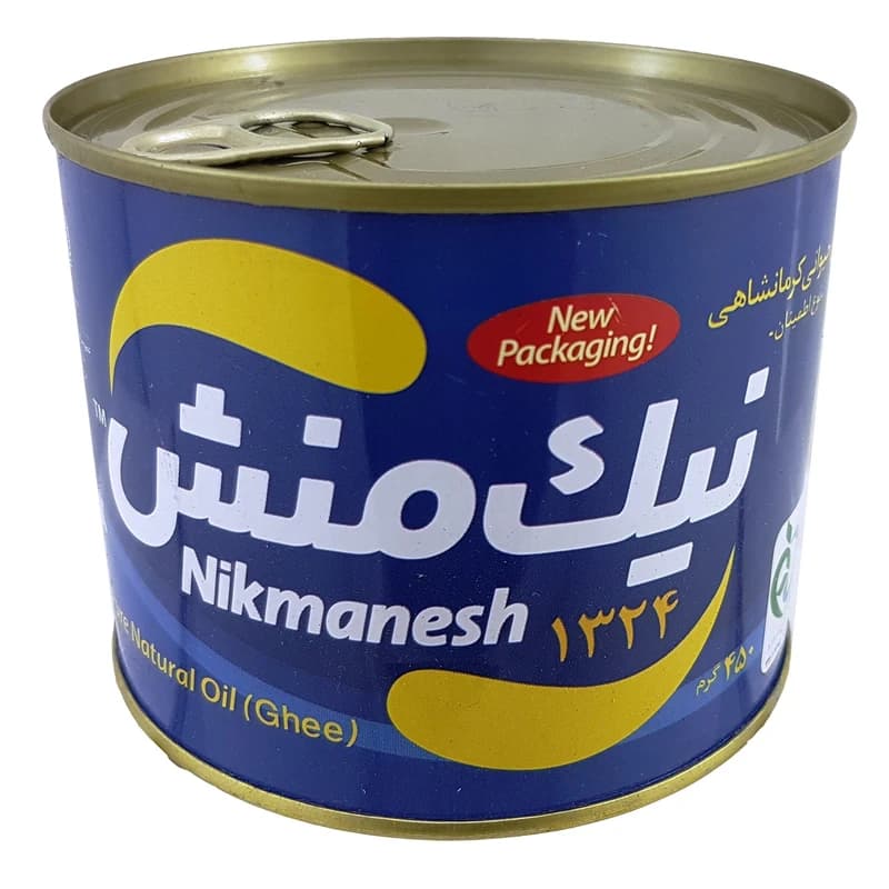 روغن کره حیوانی کرمانشاهی گاوی نیک منش(450 گرم)