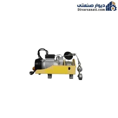 جرثقيل برقی 100/200 کیلوگرم | بالابر صنعتی کوچک و ایمن