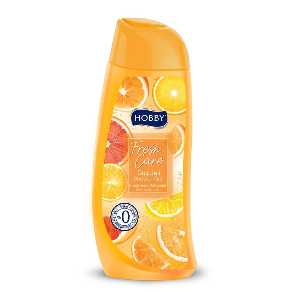 شامپو بدن هوبی مدل Fresh Care رایحه پرتغال حجم 500 میلیلیتر