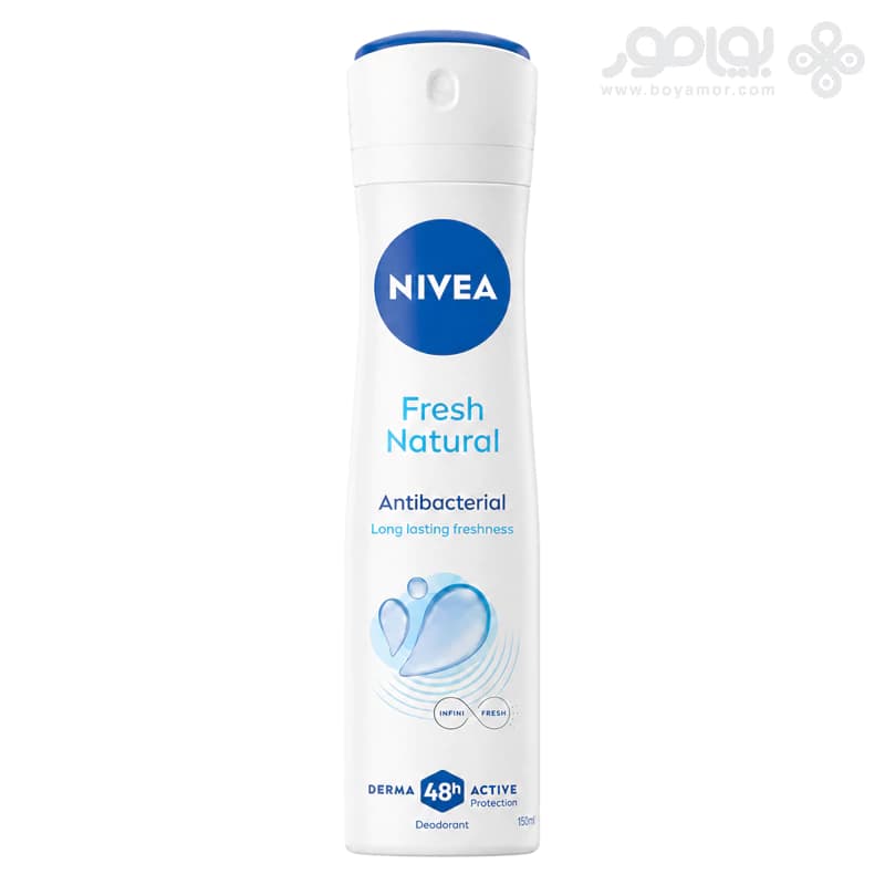 اسپری ضد تعریق زنانه نیوا مدل Fresh Natural حجم 200 میل — تصویر ۳