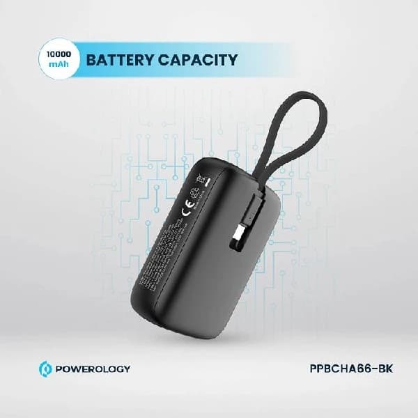 پاوربانک پاورولوژی PPBCHA66 ظرفیت 10 هزار — تصویر ۶