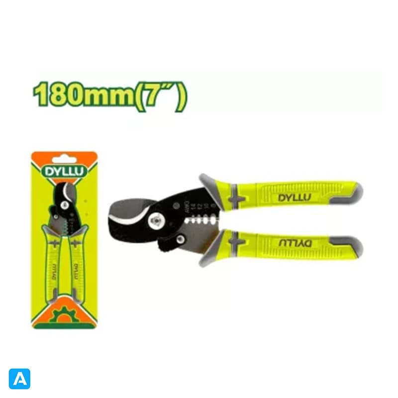 قیچی کابل بر 7 اینچ و لخت کن دایلو مدل DTPL5617