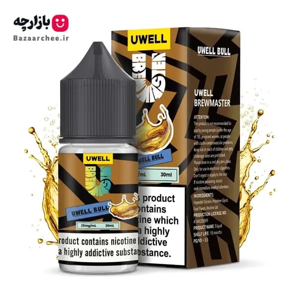 سالت نوشیدنی انرژی زا ردبول یوول | Uwell Bull Salt