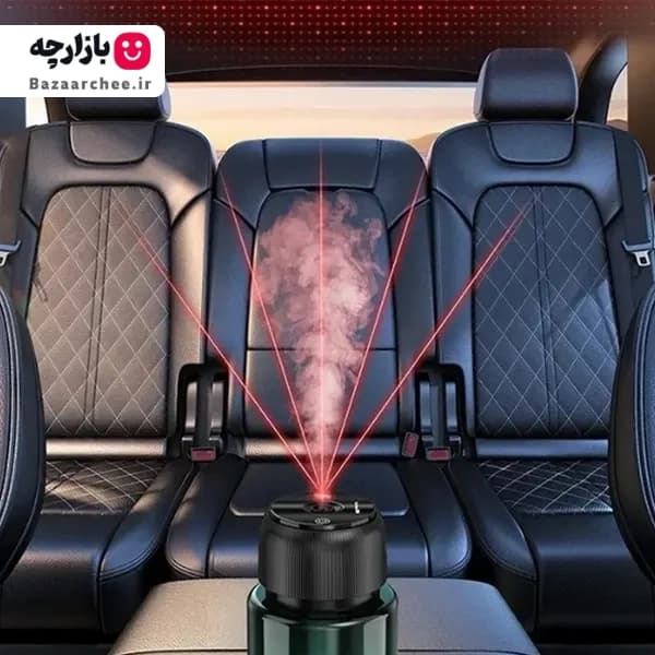 خوشبوکننده هوشمند خودرو مدل L6 چند حالته و نور لیزری کهکشانی بهمراه مایع رایحه معطر — تصویر ۶
