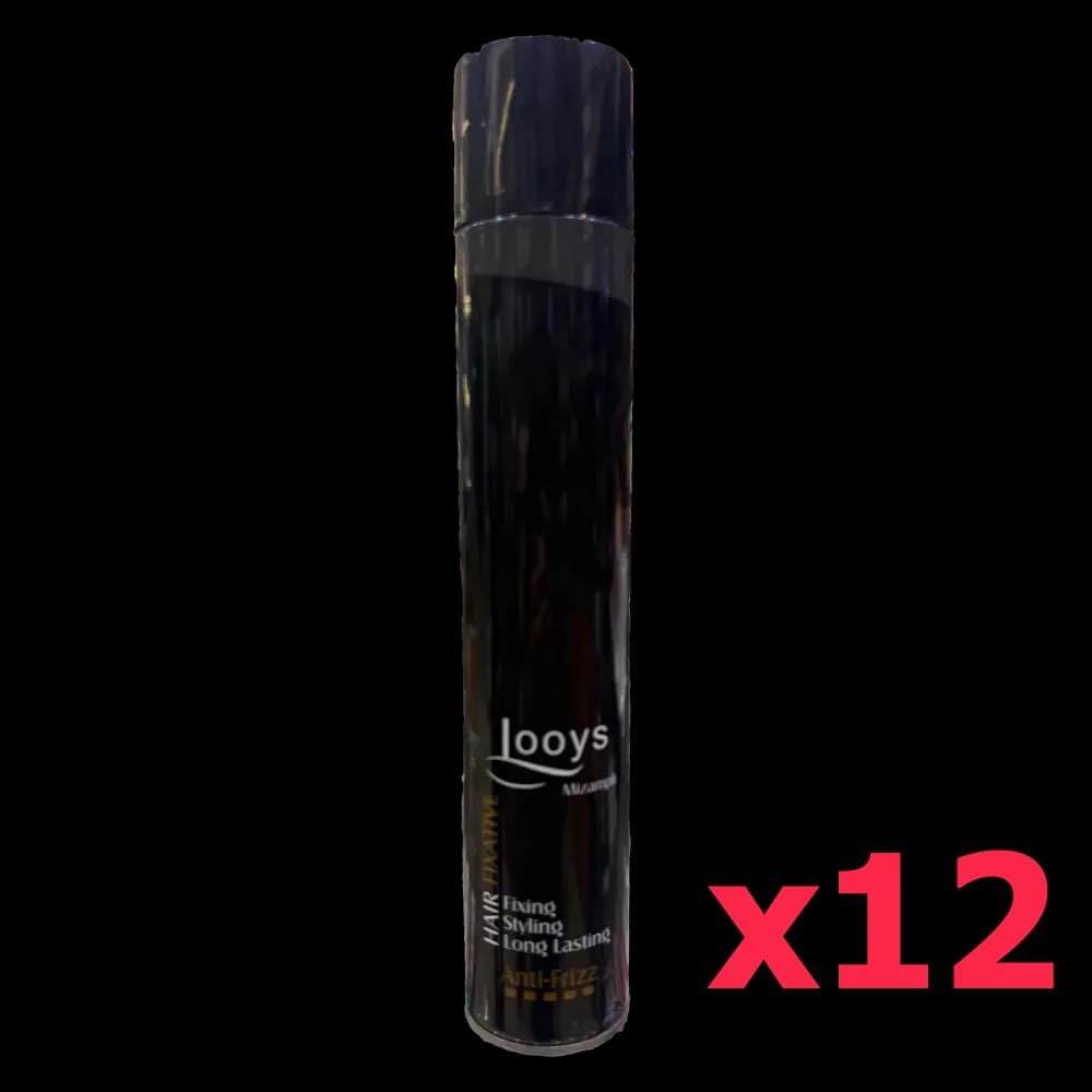 فروش عمده اسپری حالتدهنده و ضد وز لویز LOOYS مدل Anti-Frizz حجم ۴۰۰ میلیلیتر (پک ۱۲ عددی – جین) – قیمت همکاری