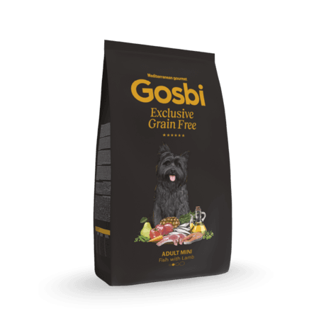 غذای خشک سگ Gosbi Exclusive | نژاد کوچک | طعم بره و سالمون، بدون غلات | 2 کیلو — تصویر ۲