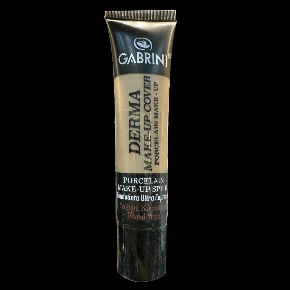 کرم پودر گابرینی مدل Derma Make-Up با پوشش دهی بالا و خاصیت ضد آب