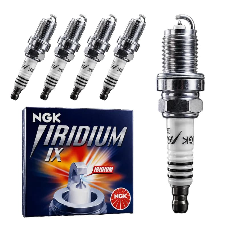 شمع پایه کوتاه ایریدیوم سوزنی NGK BKR6EIX 6418 (بسته 4 عددی)