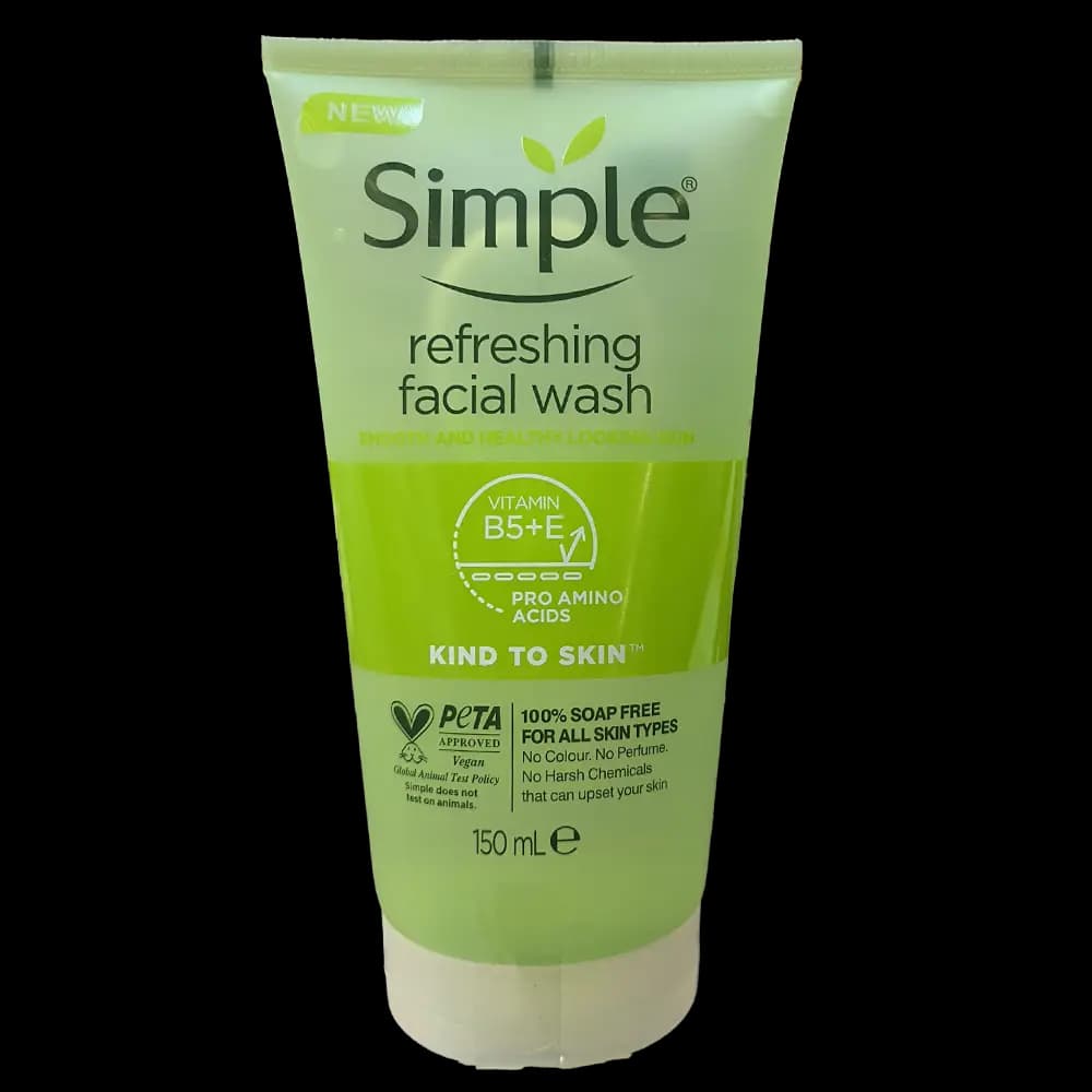 ژل شستشوی صورت سیمپل مدل Kind to Skin حجم 150 میلی لیتر