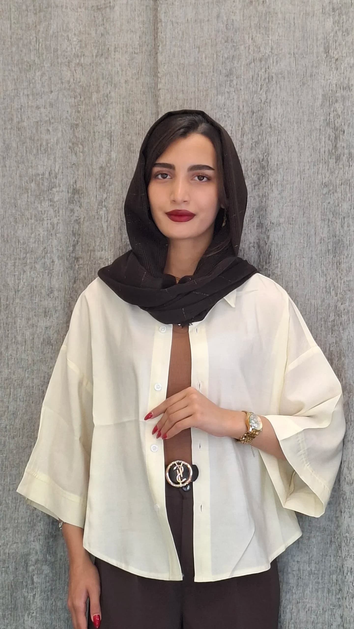 مانتو سیلک پایین هلالی(زنانه)