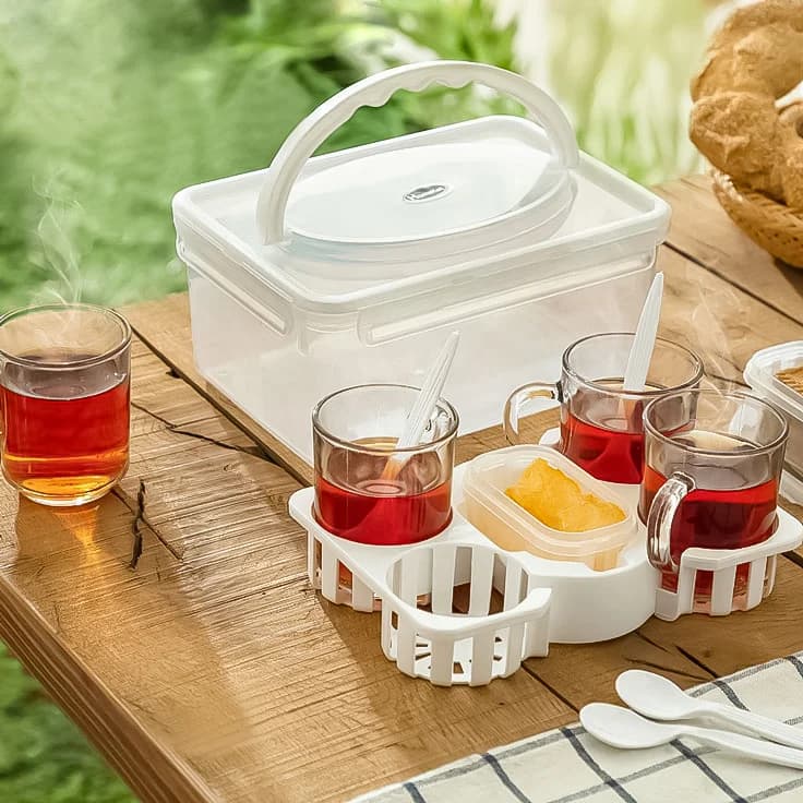 سرویس چای خوری 4 نفره دلنار هوم کت