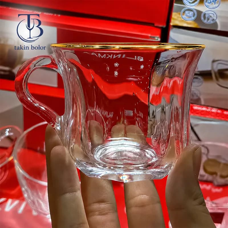 فنجان بلینک مکس – مدل KTZB60 – لب طلا — تصویر ۲