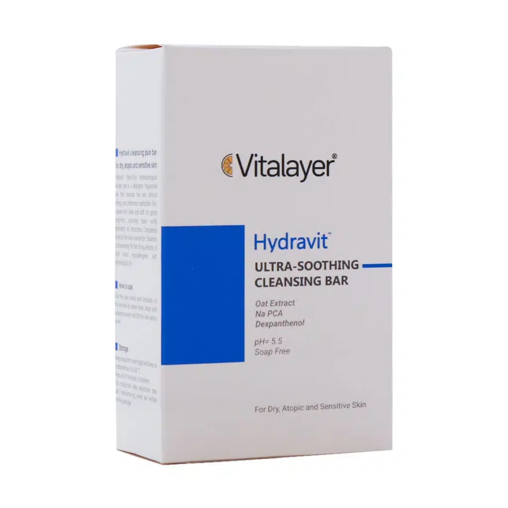 پن شوینده صورت ویتالیر مدل Hydravit وزن100 گرم — تصویر ۲