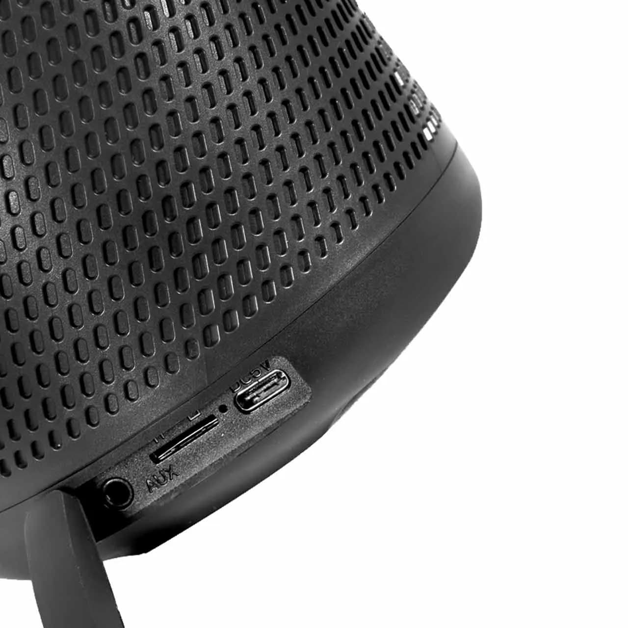 اسپیکر بی سیم 20 وات تسکو Tsco مدل TS 23420 مشکی همراه با میکروفون بی سیم — تصویر ۳