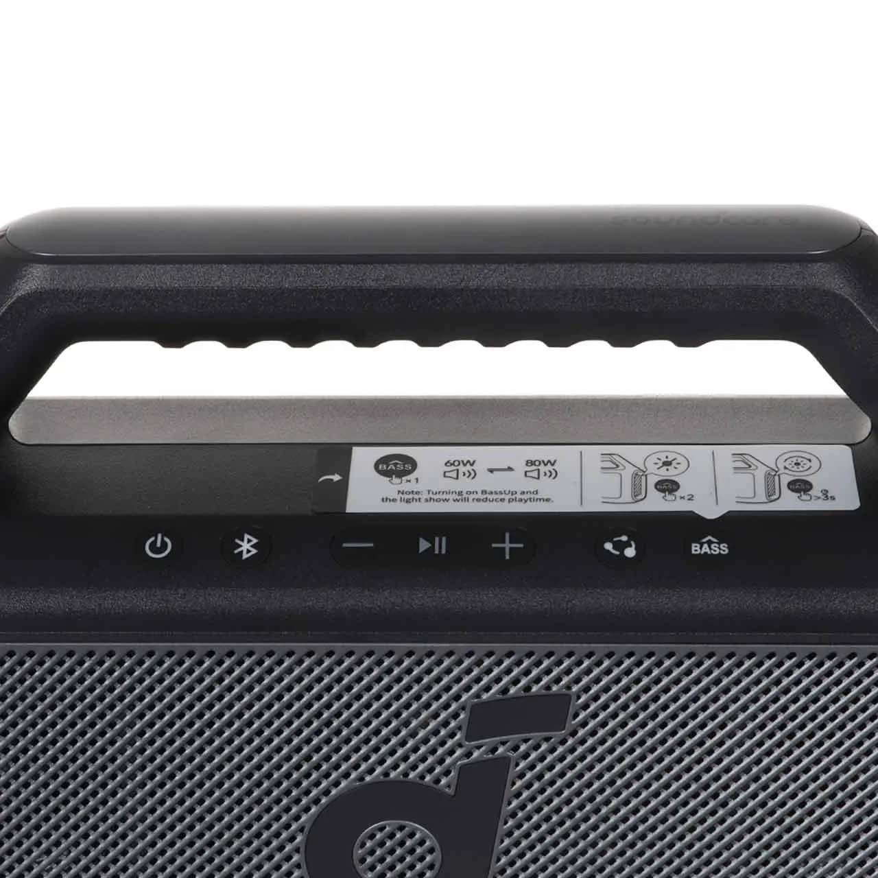 اسپیکر بی سیم Anker مدل BOOM 2 SE A3148Z11 – مشکی (گارانتی 18 ماهه شرکتی) — تصویر ۴