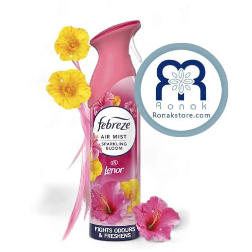 اسپری خوشبوکننده هوا فبرز Febreze رایحه شکوفههای درخشان حجم 185 میل — تصویر ۲