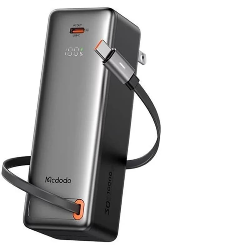 پاوربانک 30 وات مک دودو مدل FreeGo MC-3181 ظرفیت 10000 میلیآمپرساعت — تصویر ۲