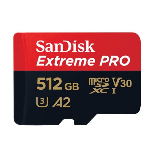 کارت حافظه microSDXC سن دیسک مدل Extreme PRO کلاس A2 استاندارد UHS-I U3 سرعت 200MBps ظرفیت 512 گیگابایت — تصویر ۲