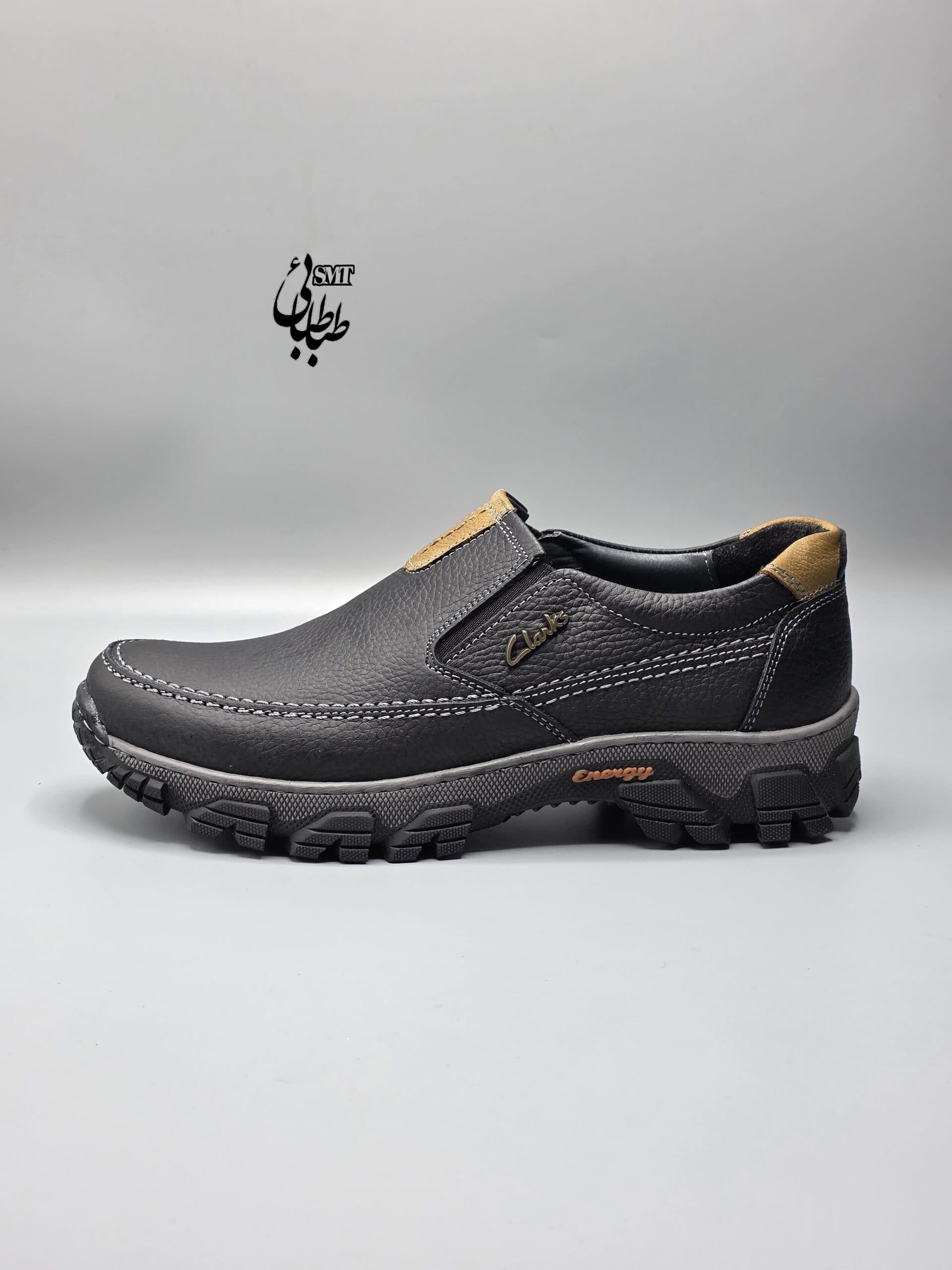 اسپرت مردانه چرم طبیعی کلارک دلپا کد 848 — تصویر ۲