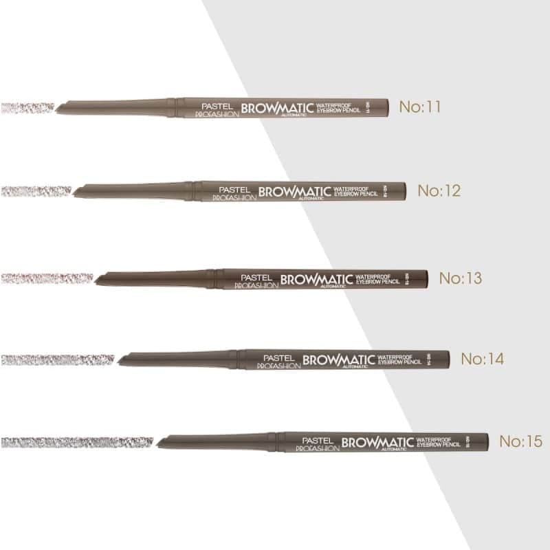 مداد ابرو پیچی پاستل پرو فشن PASTEL PRO FASHION مدل Browmatic کد 13 — تصویر ۲