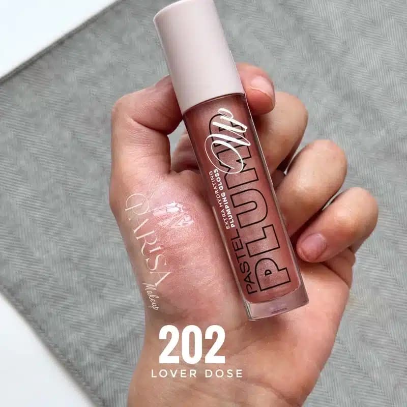 لیپ گلاس آبرسان و حجم دهنده لب پاستل PASTEL مدل Plump Up کد 202