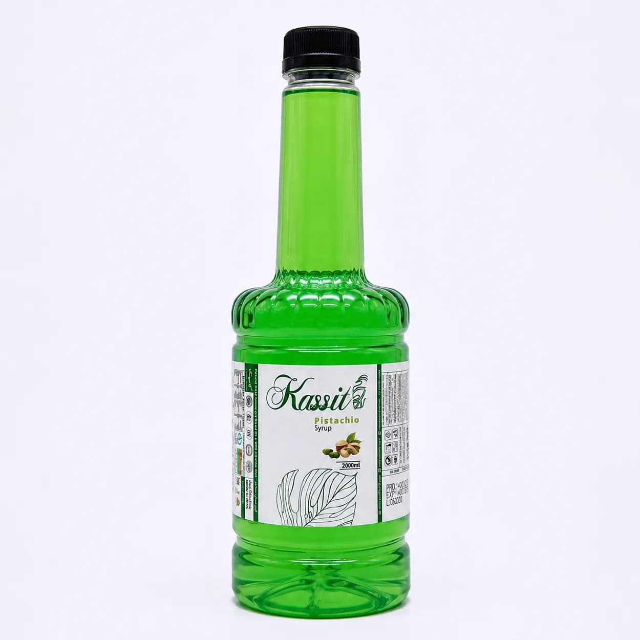 سیروپ پسته اقتصادی 2500 گرم کاسیت