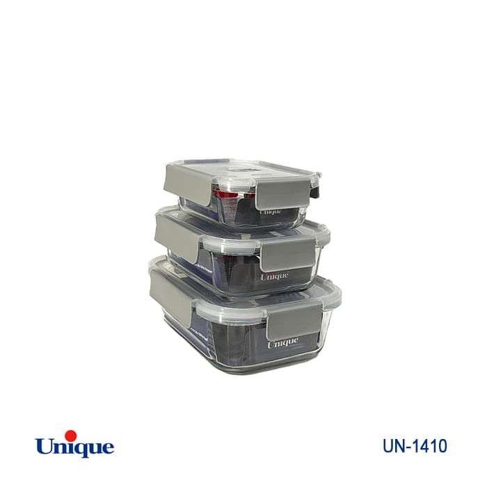 ظروف فریزری 3تیکه UNIQUE UN-1410 — تصویر ۲