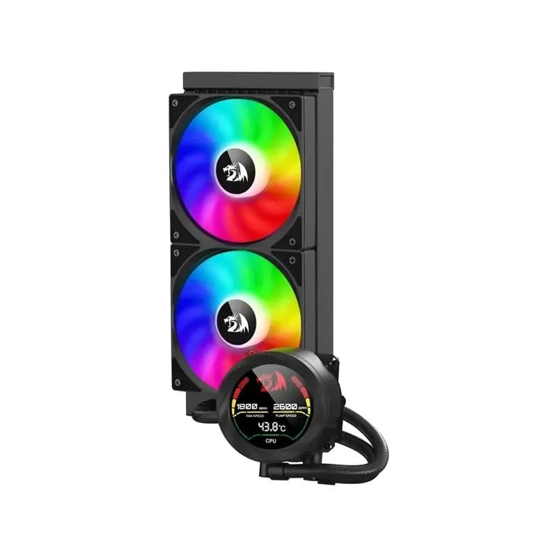خنککننده پردازنده آبی ردراگون مدل CCW-1019 RGB — تصویر ۳