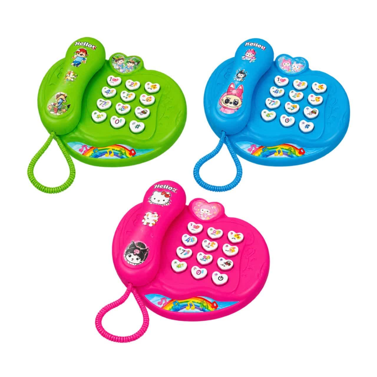 اسباب بازی تلفن آموزشی باتری خور کد 929 AMT — تصویر ۲