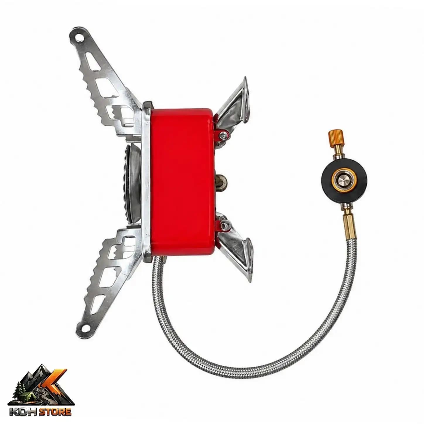 سرشعله شیلنگدار سفری و کمپینگ مدل Portable Gas Stove — تصویر ۲