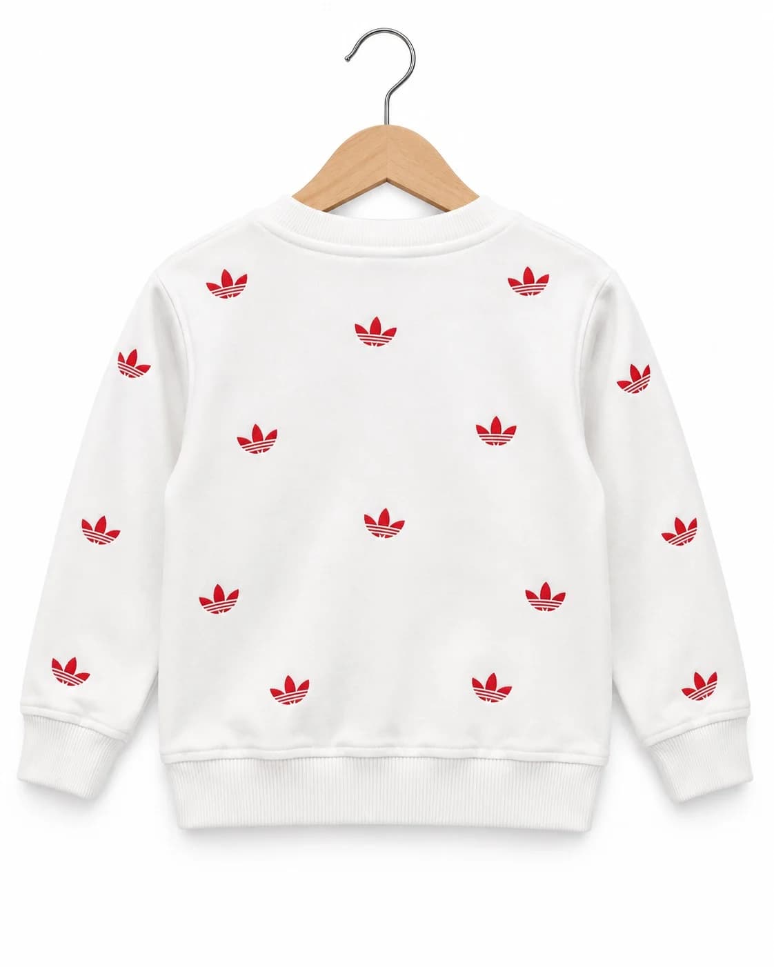 ست بلوز و شلوار بچگانه آدیداس adidas سفید قرمز — تصویر ۷