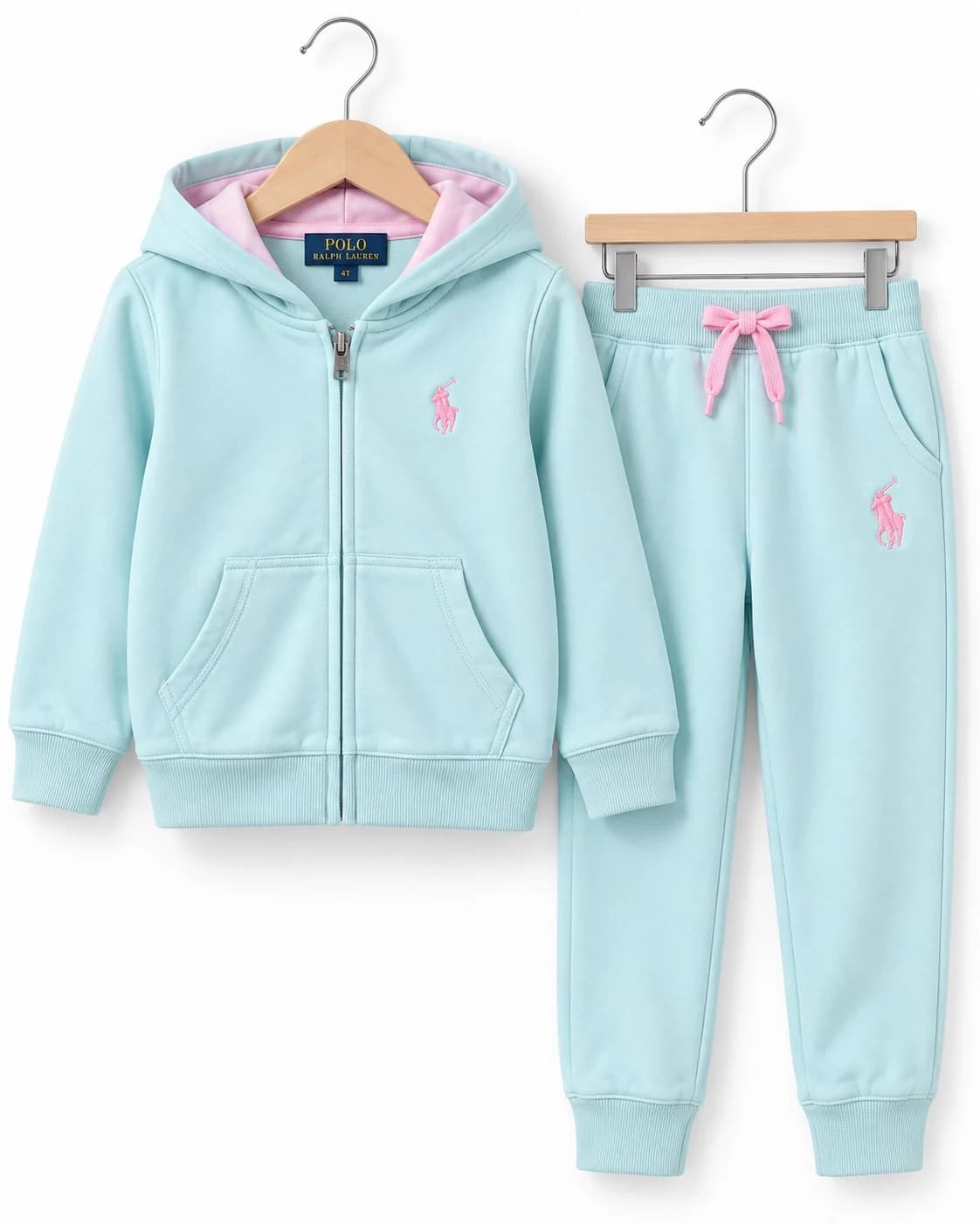 ست سویشرت و شلوار دخترانه پولو رالف لورن|POLO RALPH LAUREN GIRL TRACKSUIT — تصویر ۲